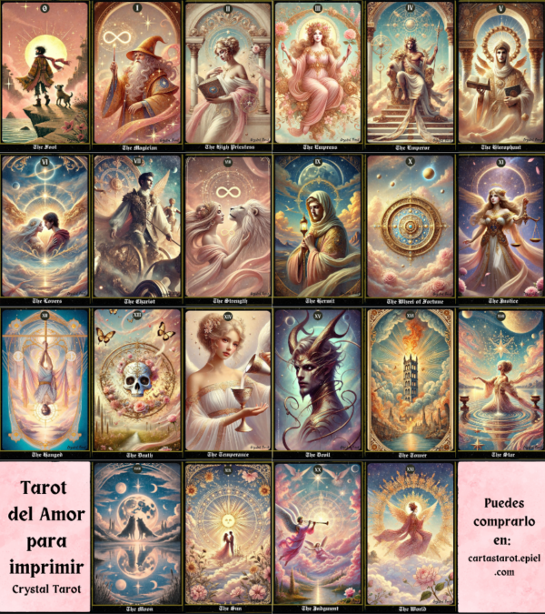 Tarot del Amor para imprimir