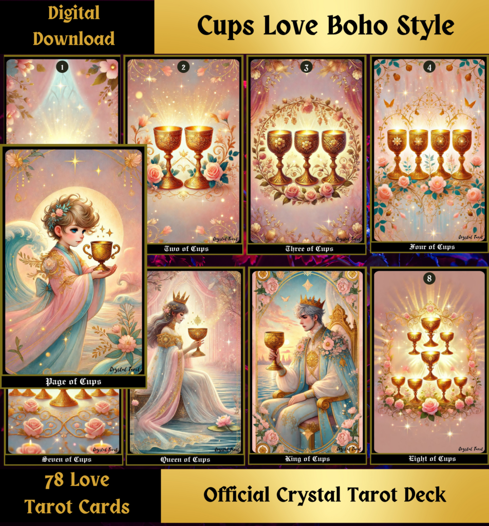78 Barajas de Tarot del Amor para Imprimir | Formato Digital - Cartas Tarot